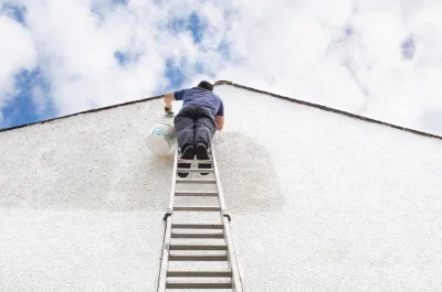 Peinture extérieure à Fontainebrux — façades et ravalement